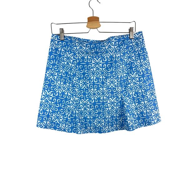 Ripskirt Hawaii Wrap Skirt White Ulupua Print- Sz M - Picture 2 of 7